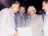 Mr. Bachubhai Savjibhai Thesia receiving award from late Dr. APJ Abdul Kalam.jpg